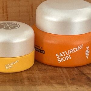 Saturday Skin Vitamin C Brightening Moisturizer - Orange Jar